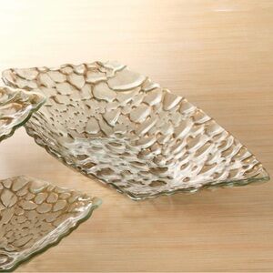 Gold and Glass tray